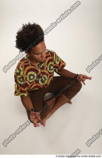 10 2018 01 GARSON AFRICAN SITTING POSE MEDITATION